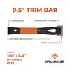Wrangler Tools - 9.5-inch Flat Scraper Bar - Nail Puller
