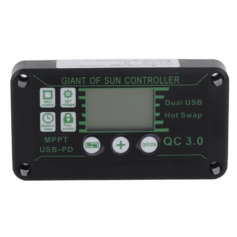 30A MPPT Solar Controller and Solar Panel Kit, 12V 24V