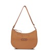 LANCASTER Basic Premium Hobo Bag, camel