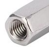 Tissting Hex Coupling Nut M8 x 1.25, 5 Pcs, 13mm