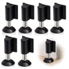 6 Pack Magnetic Door Stoppers, No Drill Invisible Doorstops for