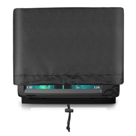 Fish Finder Cover Fit for Lowrance, Humminbird 7 inches, Waterproof Depth Fishfinder Cover Protection for Lowrance Hook Reveal to Protect Screen and Device, Silver-Coated 210D Oxford Fabric, 1Pack