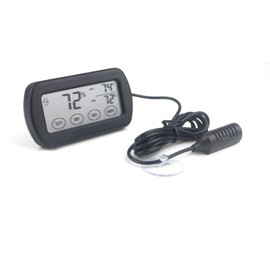 Thermometer Hygrometer Monitor Meter Automatic Alarm Egg Incubator Max Min Temperature Humidity LCD Display with Remote Control Probes