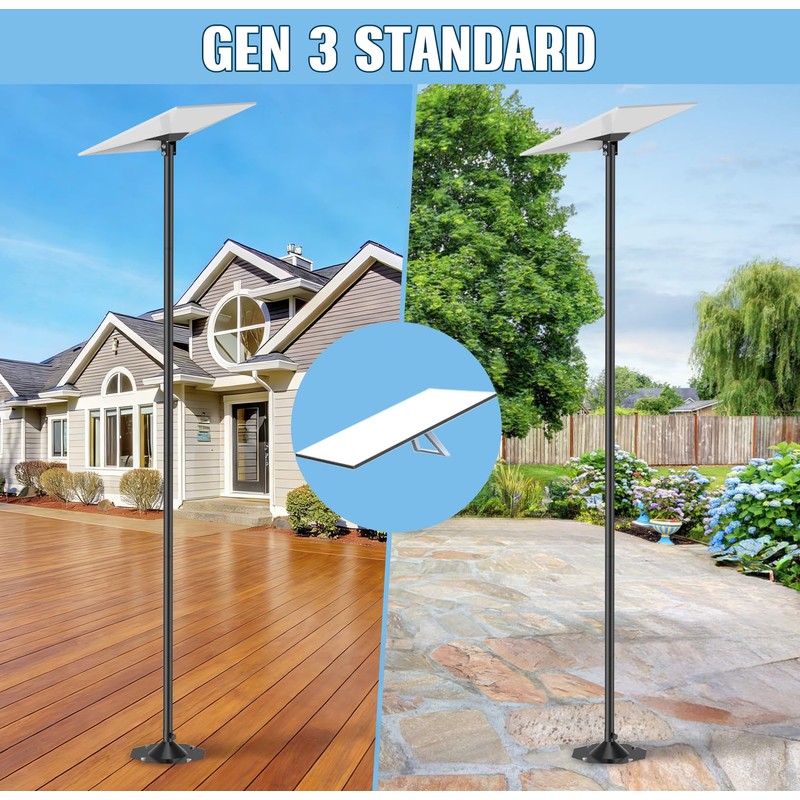 Starlink Gen 3 Mounting Kit with Pipe Adapter, 7.5FT Gen