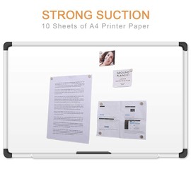 BUSATIA Neodymium Magnets, 60 Pieces, Round, Extremely Strong Magnets, 10 x 3 mm, Mini Magnets for Magnetic Board, Fridge, Whiteboard, Pin Board, incl. Storage Box (Pack of 60).