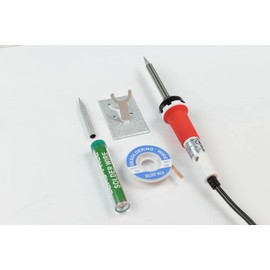 edi-tronic Soldering Iron 30 W High-Quality Ceramic Radiator + Accessories