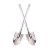 LUBAN Stainless Steel Garden Shovel Hand Tool Digging Weeding Seeding