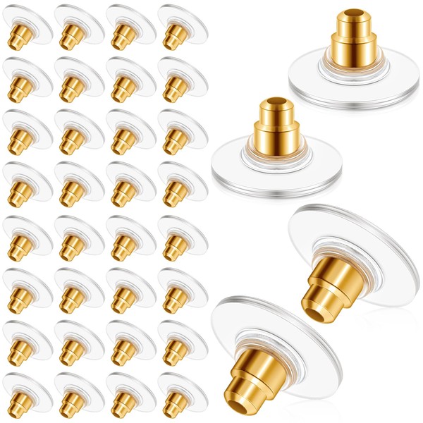 Outus 200 Pcs Earring Backs for Droopy Ears Backs Replacements