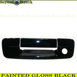 Torox For 2009-2018 RAM 1500 GLOSS BLACK Tailgate Handle COVER w/Keyhole No Cam Hole
