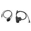 PTT Adapter with 90cm Cable Push to Talk Portable Headset