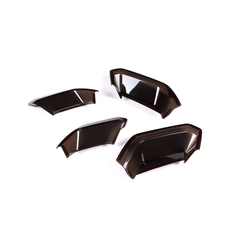 MODY Smoked Black Tail Rear Light Lamp Cover Trim Accessorie
