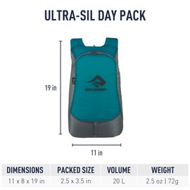 Mochila plegable Ultra-SIL™ Day Pack Azul pacífico