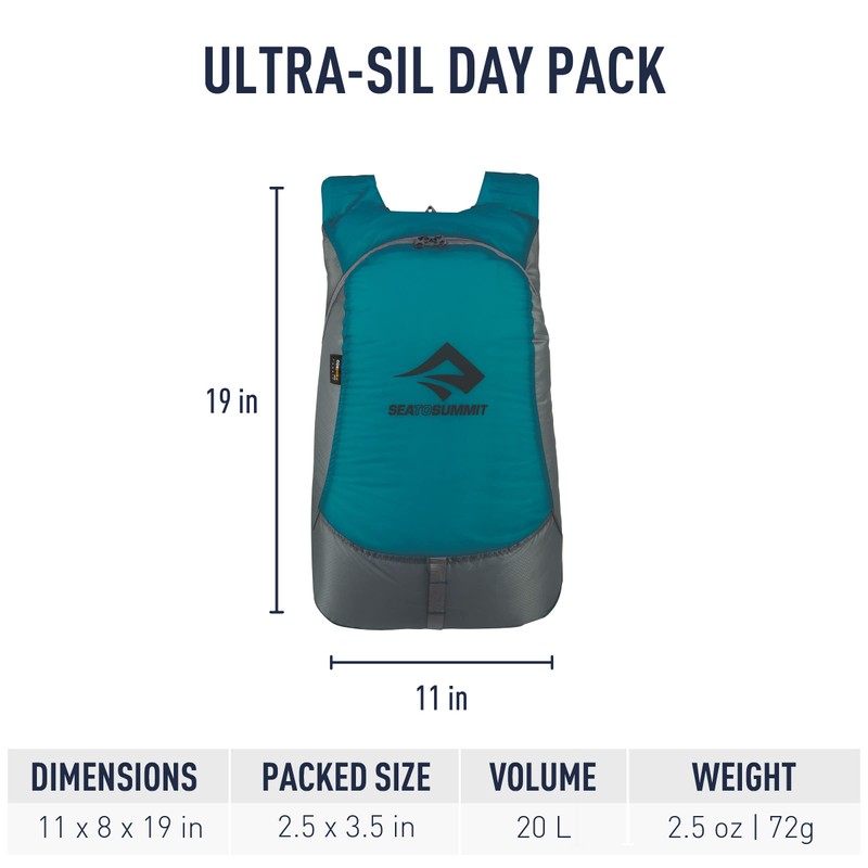 Mochila plegable Ultra-SIL™ Day Pack Azul pacífico