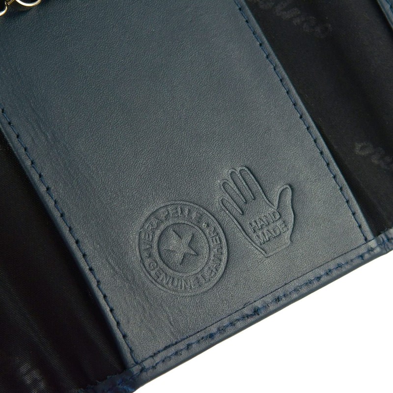 CONTE MASSIMO Keyring for Men and Women Genuine Leather without