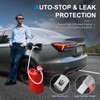 SKYJDM Fuel Transfer Pump with Auto-stop Sensor and 4 Tank