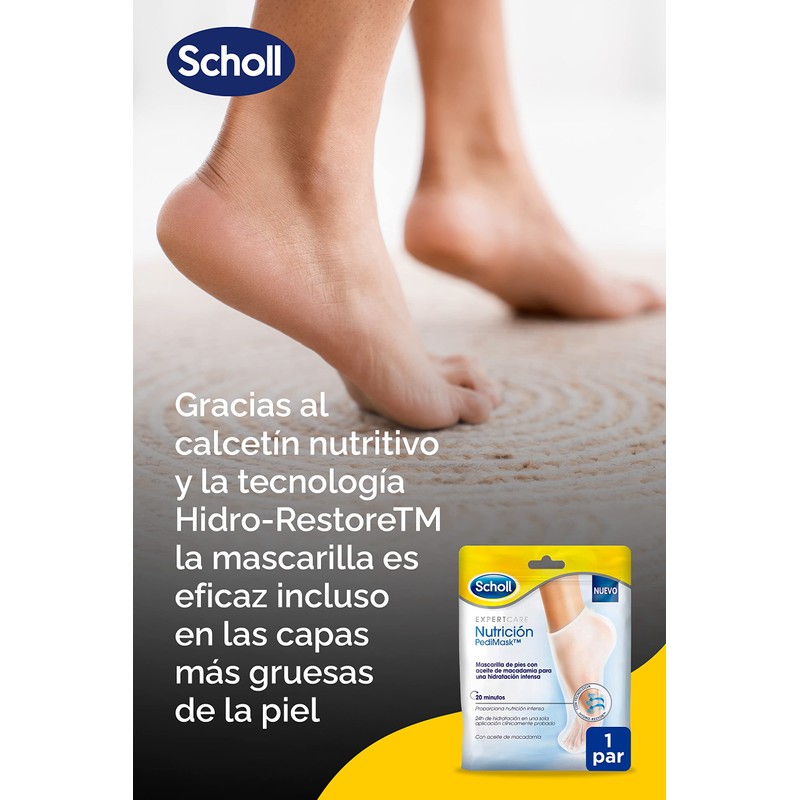 Sch Pedimask Masc Nutritiva Pies 1 Par