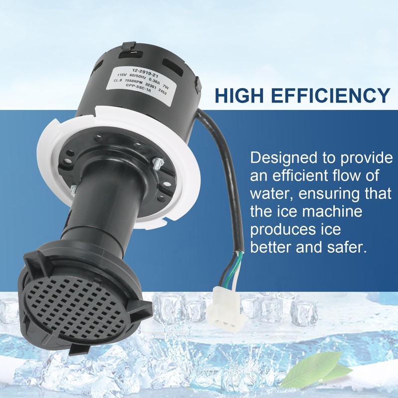 12-2919-21 Water Pump Replacement for Scotsman SC12-2919-21 ice Maker Machine
