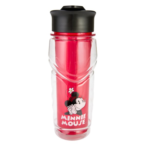Planet Zak Minnie Mouse Double Wall Water Bottle, 18-Ounce