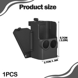 Dongnesi Magnetic Mount Stand for DJI OSMO Pocket 3, for OSMO Pocket 3 Accessories, 180° RotatableDesktop Magnetic Bracket, Vertical Fixed Placement, Non-slip (Black)