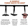 1 Pair of Fitness Grips, Rowing Handle with Adjustable Resistance