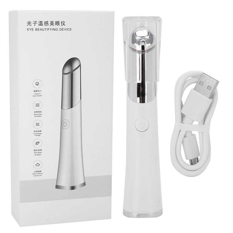 42±5℃ Hot Compress Eye Massager Red Blue Light Anion Eye