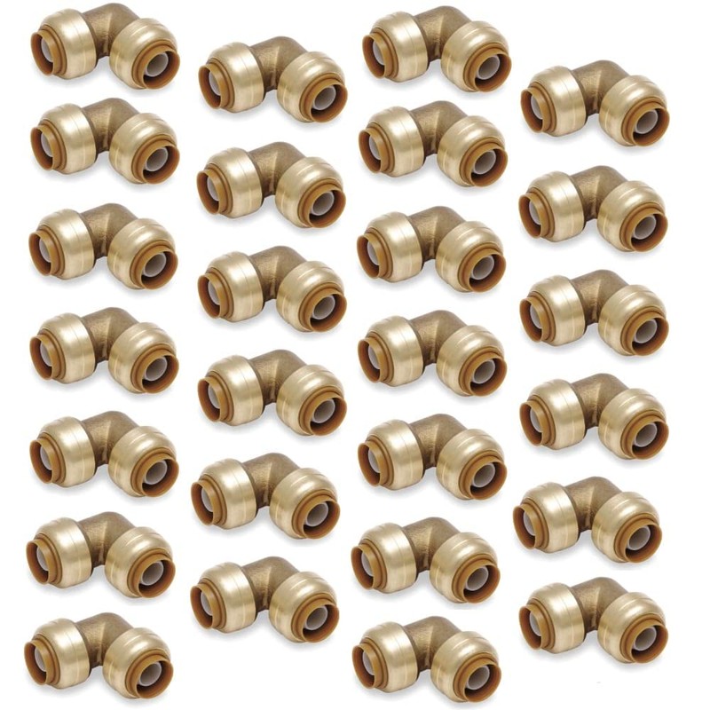 1/2 Push-To-Connect Fitting LF 90 Degree Elbow 1 Pack