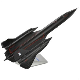 NUOTIE 1/72 SR-71a Blackbird Metal Model 17.9 inchs High-Altitude 17974 Reconnaissance Aircraft Military Diecast Plane Model for Collection or Gift