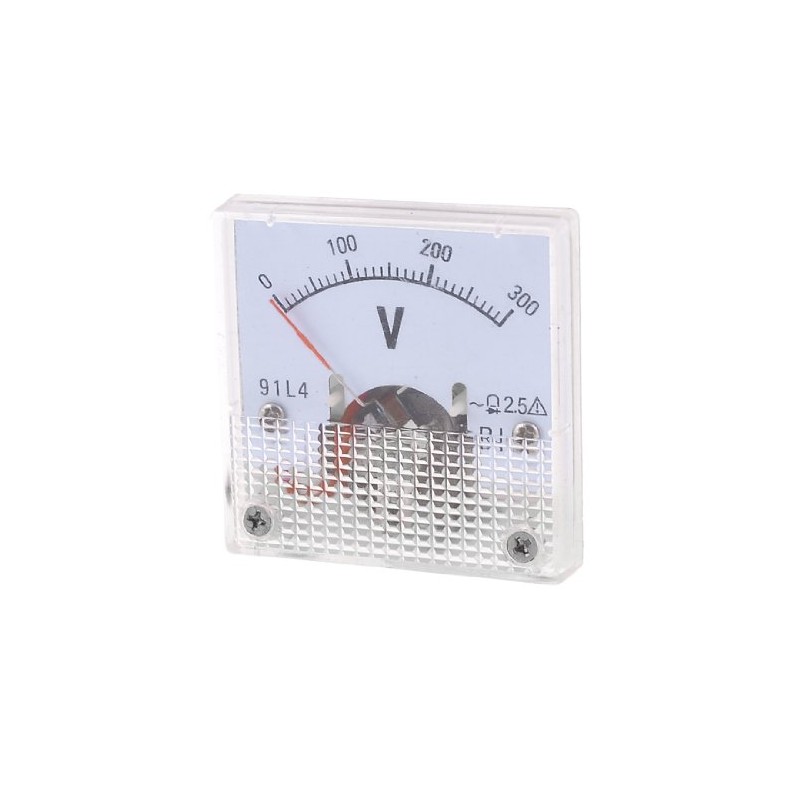Sourcingmap AC 300V Volt Square Face Voltage Meter Analog Voltmeter
