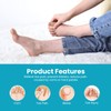 Povihome Toe Sleeves, Toe Protectors, 12 Pack Toe Tube Pads