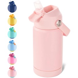 Kerilyn 12oz Kids Water Bottle, Stainless Steel Insulated Water Bottle For Kids,