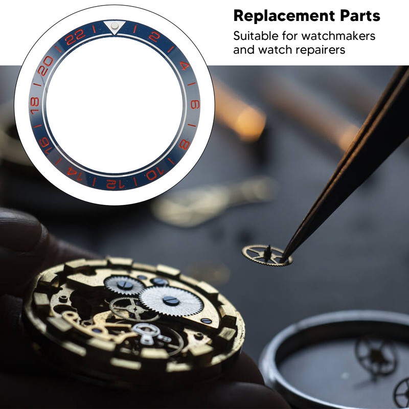 Watch Bezel Insert 41.5mm Ceramic Watch Bezel Ring Repair Replacement