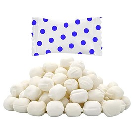 Fruidles Big Dots Buttermints, After Dinner Mint Candy, Fat-Free, Kosher, Individually Wrapped (Royal Blue, 275 Pieces)