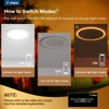 Amico 12 Pack 4 Inch 5CCT LED Recessed Ceiling Light
