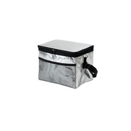 Asahi Kouyo Cooling Bag, Soft Cooler Bag, 1.3 gal (6 L), Aluminum, 11.8 fl oz (350 ml) Cans, Holds 8 Cans, Ice Pack Pockets, Small, Foldable, 1 Piece