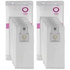 12 Type O 53294 HEPA Bags. Compatible with Kenmore Elite, Intuition, Progressive Upright Vacuum Cleaners. Replaces Part #'s 50105 5068 50688 50690 Style U