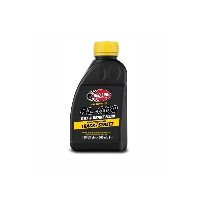 Red Line Oil RL-600 DOT 4 Brake Fluid 500ml