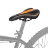 Mountain Road Bike, Comfortable Bike Seat Saddle Soft Orange Seat