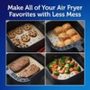 Reynolds Kitchens Air Fryer Liners 50 Count (Pack of 10)