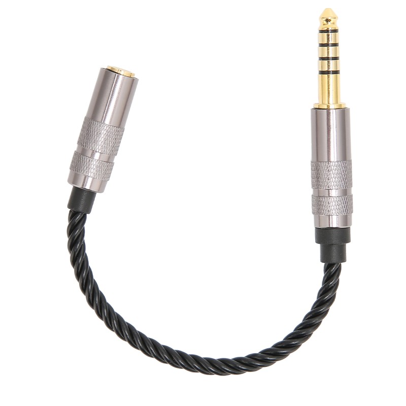 Headphone Adapter Cable Gold Plated 4.4MM Balanced Male to 3.5MM