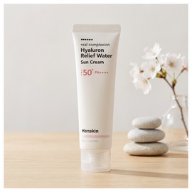 Hanskin Hyaluron Relief Water Sun Cream 50ml (SPF50+) 3 units I agree to the use of personal information / 한스킨 히알루론 릴리프 워터 선크림 50ml(SPF50+) 3개 개인정보 활용에 동의합니다