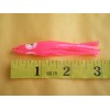 Unbranded 50 PCS. 3" (7.5cm.) BLUE SQUID SKIRT HOOCHIES, OCTOPUS
