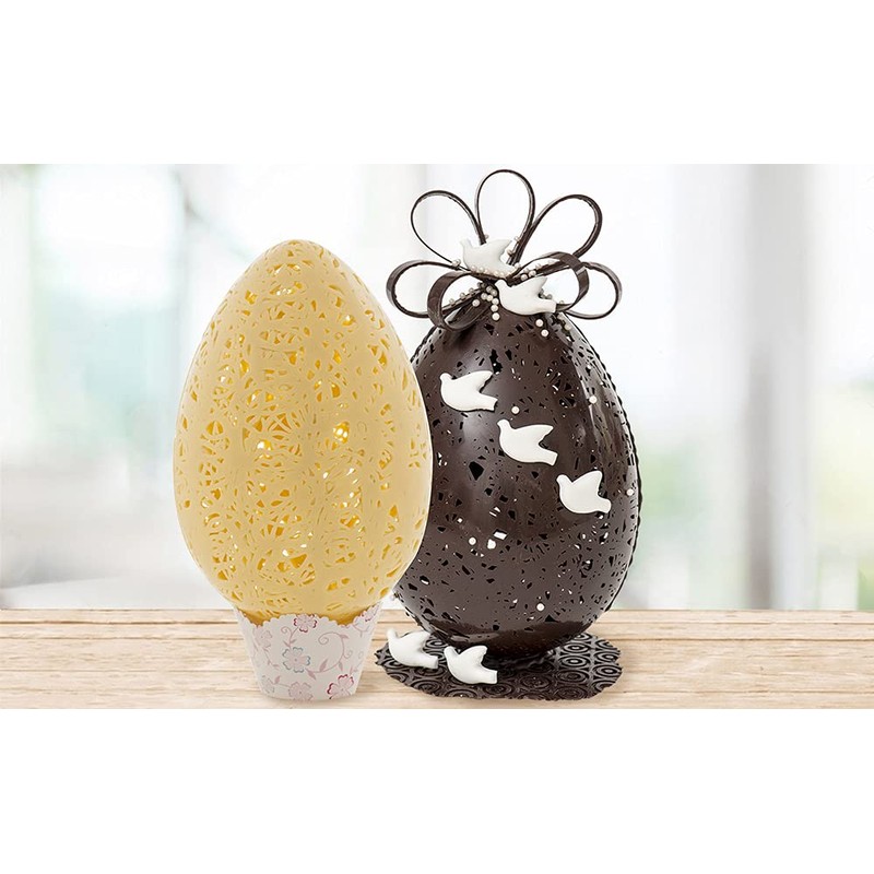 Decora Egg Polycarbonate Mould, 27.5 x 17.5 x 8.5 cm