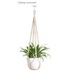 Mkono Ceiling Hooks for Hanging Plants, Metal Plant Hanger Bracket