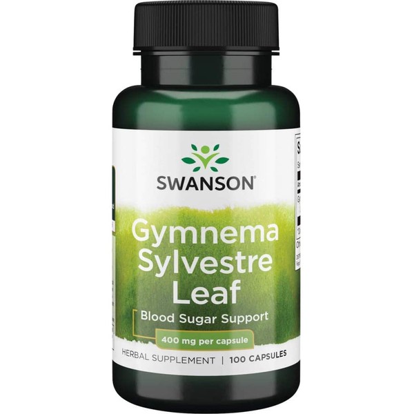Swanson Gymnema Sylvestre Leaf 400 Milligrams 100 Capsules