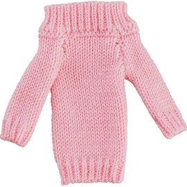 figma Styles M06838 Off-the-Shoulder Sweater Dress [Pink Beige]