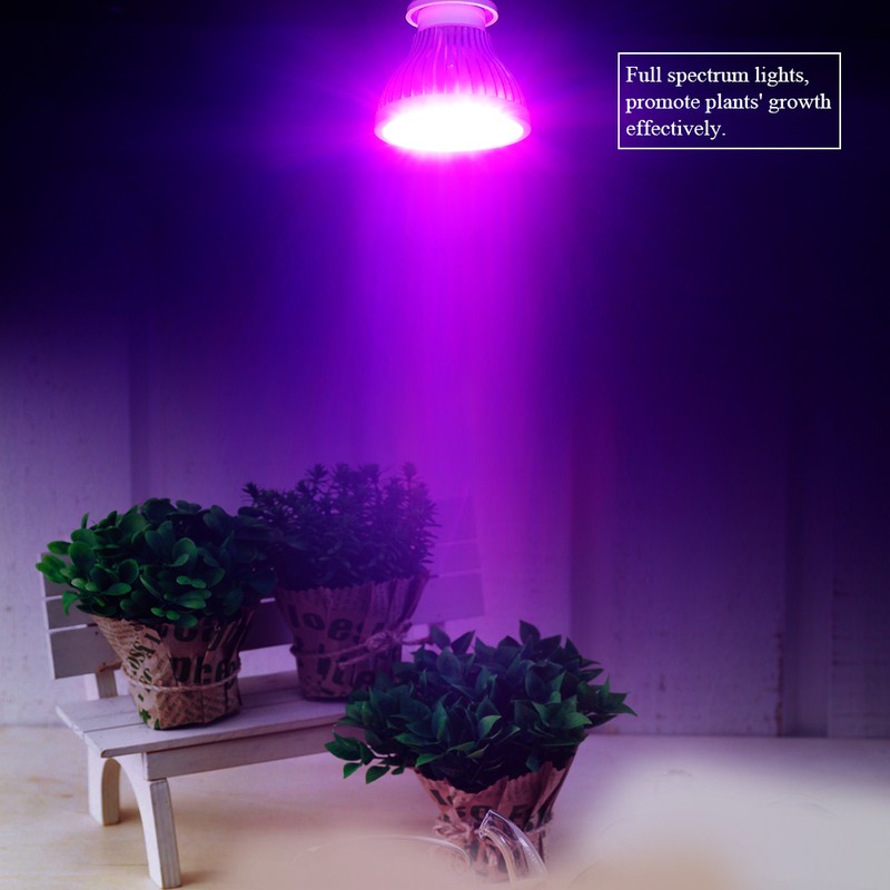 40 LED E27 Bulb Indoor Shed Plants Growing Lamp Full