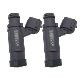 JESBEN 490332060 2pcs Fuel Injector 4 Holes Replacement for Kawasaki Mule 4000 4010 Trans 4x4 (KAF620) 2009-2017 49033-2060 EAT259