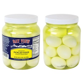 WisconsinMade Bay View Packing Company 36 oz. Pickled Eggs 2-Jar Set