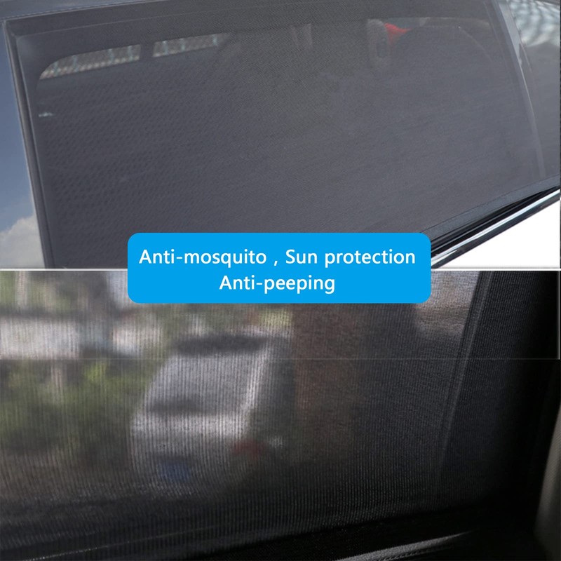 CaiTang Sonnenschutz Auto Baby,2 Stück Sonnenschutz Auto Baby mit UV