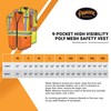 Pioneer Hi Vis Traffic Mesh Safety Vest for Men -